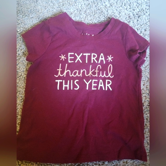 Cat & Jack Girls Tee - Size 3T - Picture 1 of 4